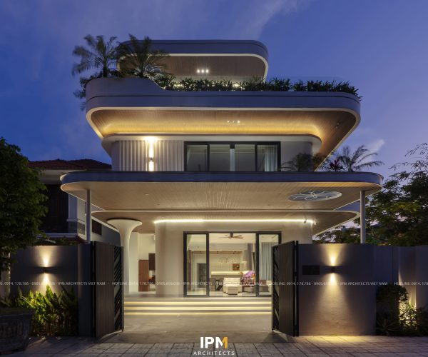Mặt tiền NH VILLA| IPM ARCHITECTS