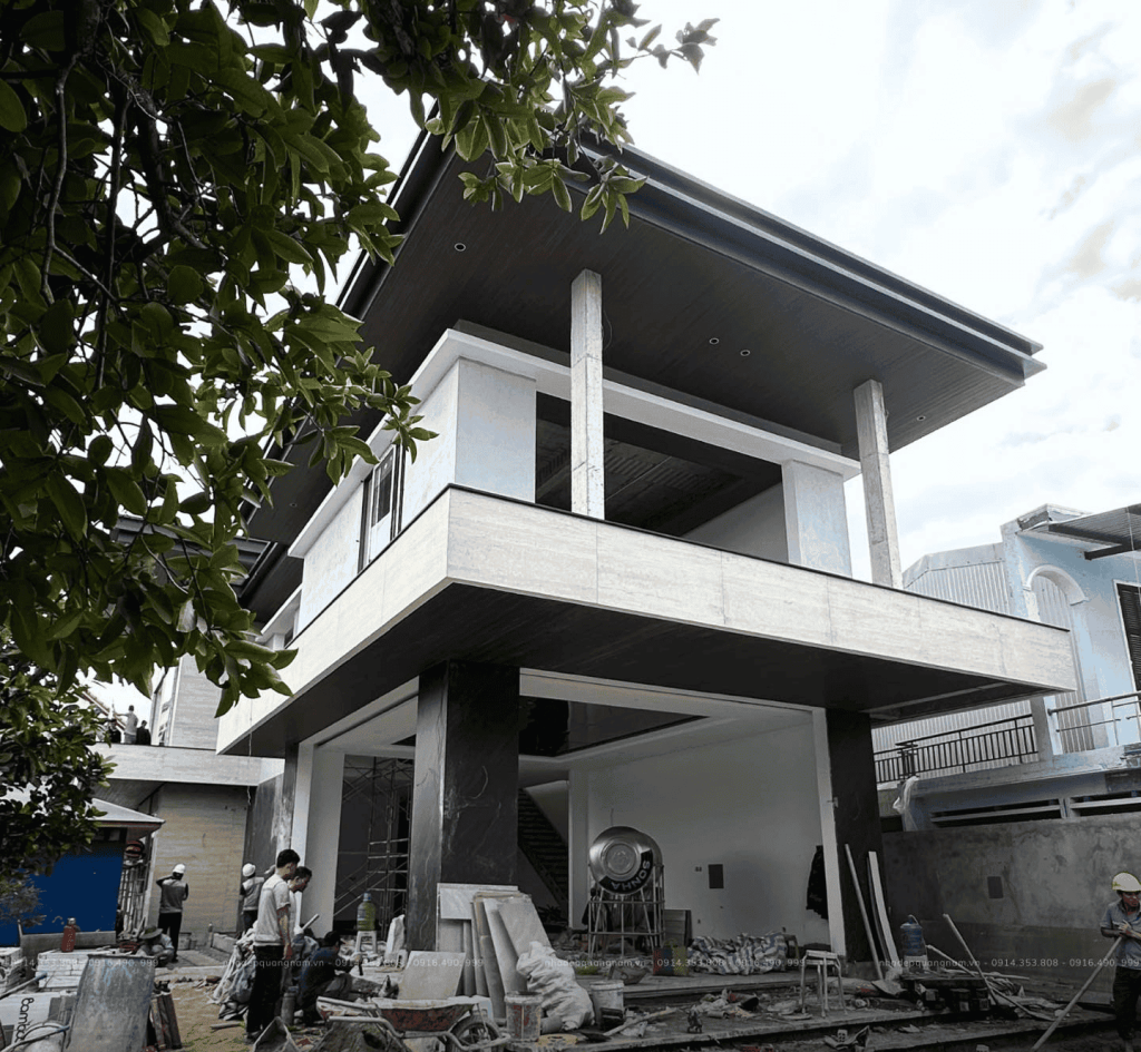 Đội ngũ IPM Architects trong quá trình hoàn thành TH Villa